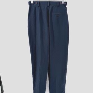 Lizgolf Liz Claiborne Womens Golf Pants‎ Belt size 6 Blue loop adjustable waist